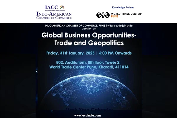 Session on “Global Business Opportunities – Trade and Geopolitics”