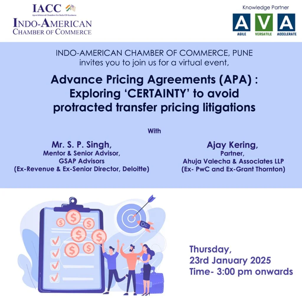 Webinar on Advance Pricing Agreements (’APA’) – Exploring ‘CERTAINTY’