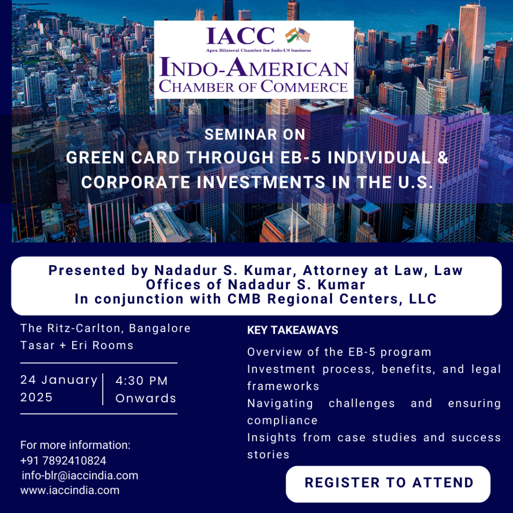 Green Card through EB-5 Individual & Corporate Investments in the U.S.