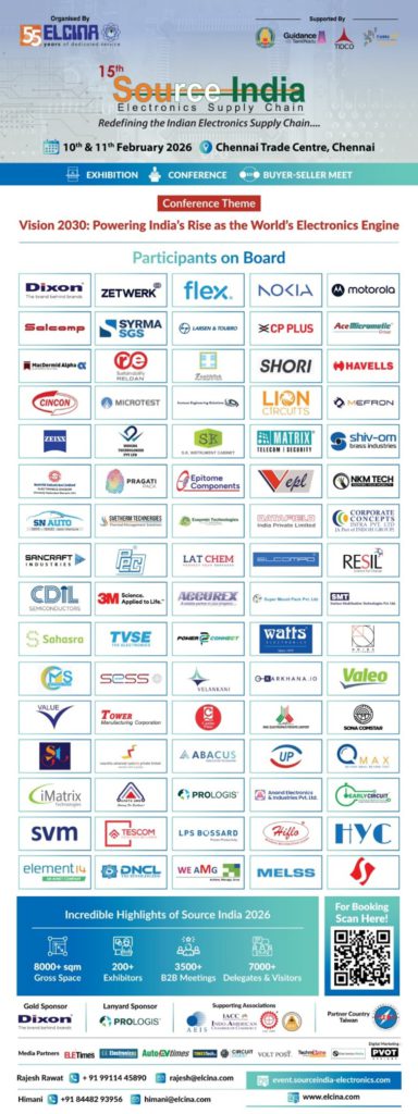 15th  Source India Electronics Supply Chain