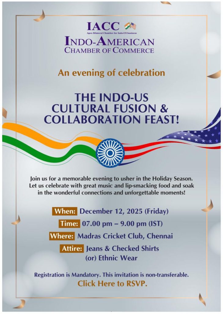 Indo – U.S. Cultural Fusion & Collaboration Feast