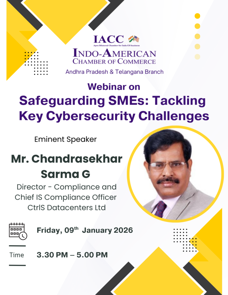 Webinar on “Safeguarding SMEs: Tackling Key Cybersecurity Challenges”