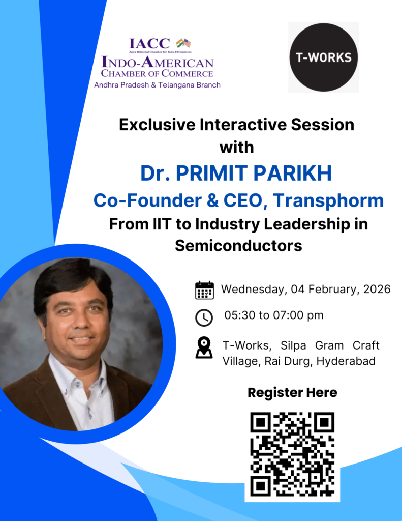 Exclusive Interactive Session with Dr. PRIMIT PARIKH, Co-Founder & CEO, Transphorm