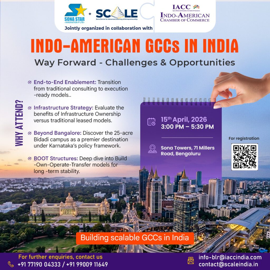 Indo-American GCCs in India: Way Forward – Challenges & Opportunities