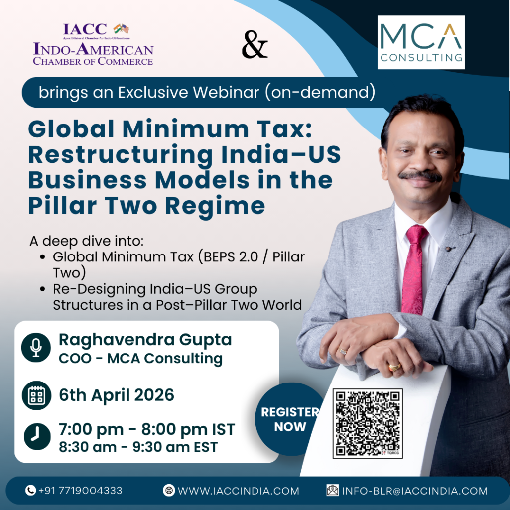 Global Minimum Tax: Restructuring India–US Business Models in the Pillar Two Regime
