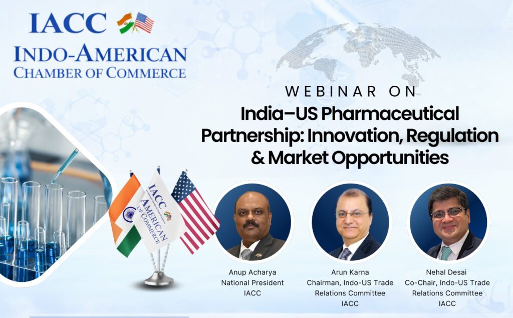 Webinar on India-US Pharmaceutical Partnership: Innovation, Regulation & Market Opportunities