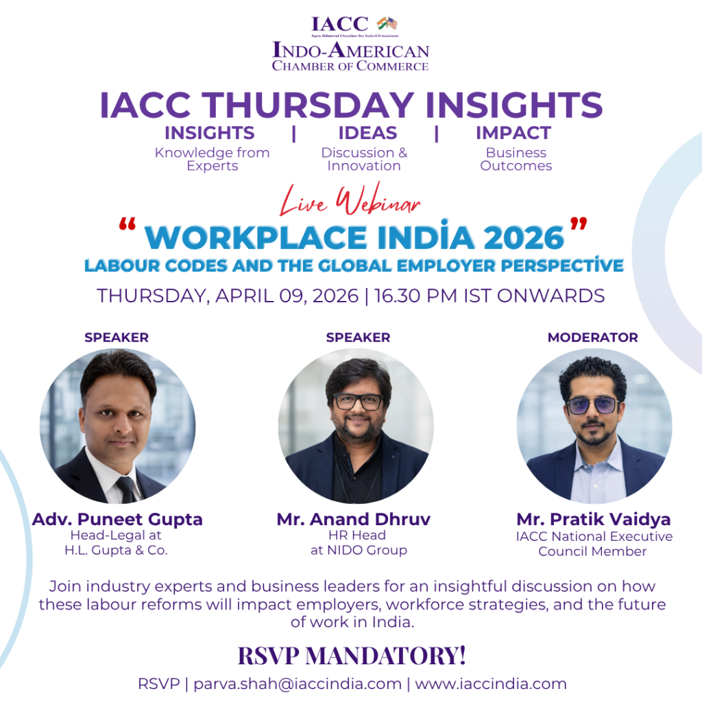 Workplace India 2026 : Labour Codes and the Global Employer Perspective