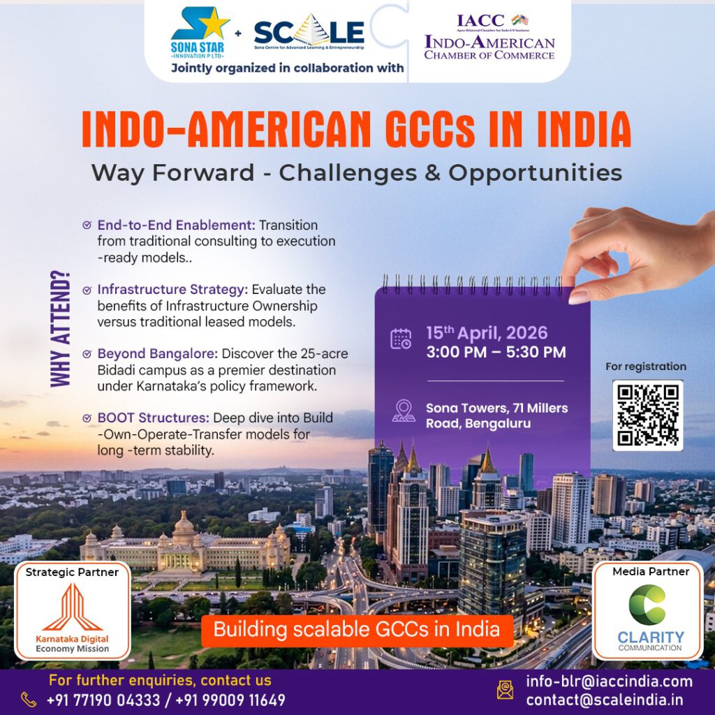 Indo-American GCCs in India: Way Forward – Challenges & Opportunities