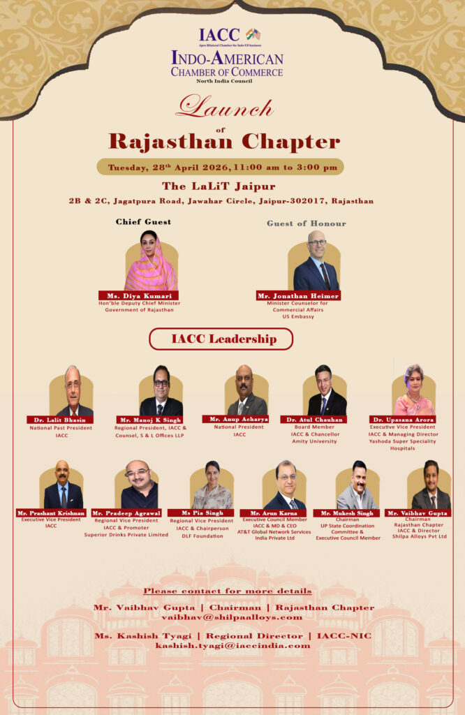 Launch of IACC – Rajasthan Chapter